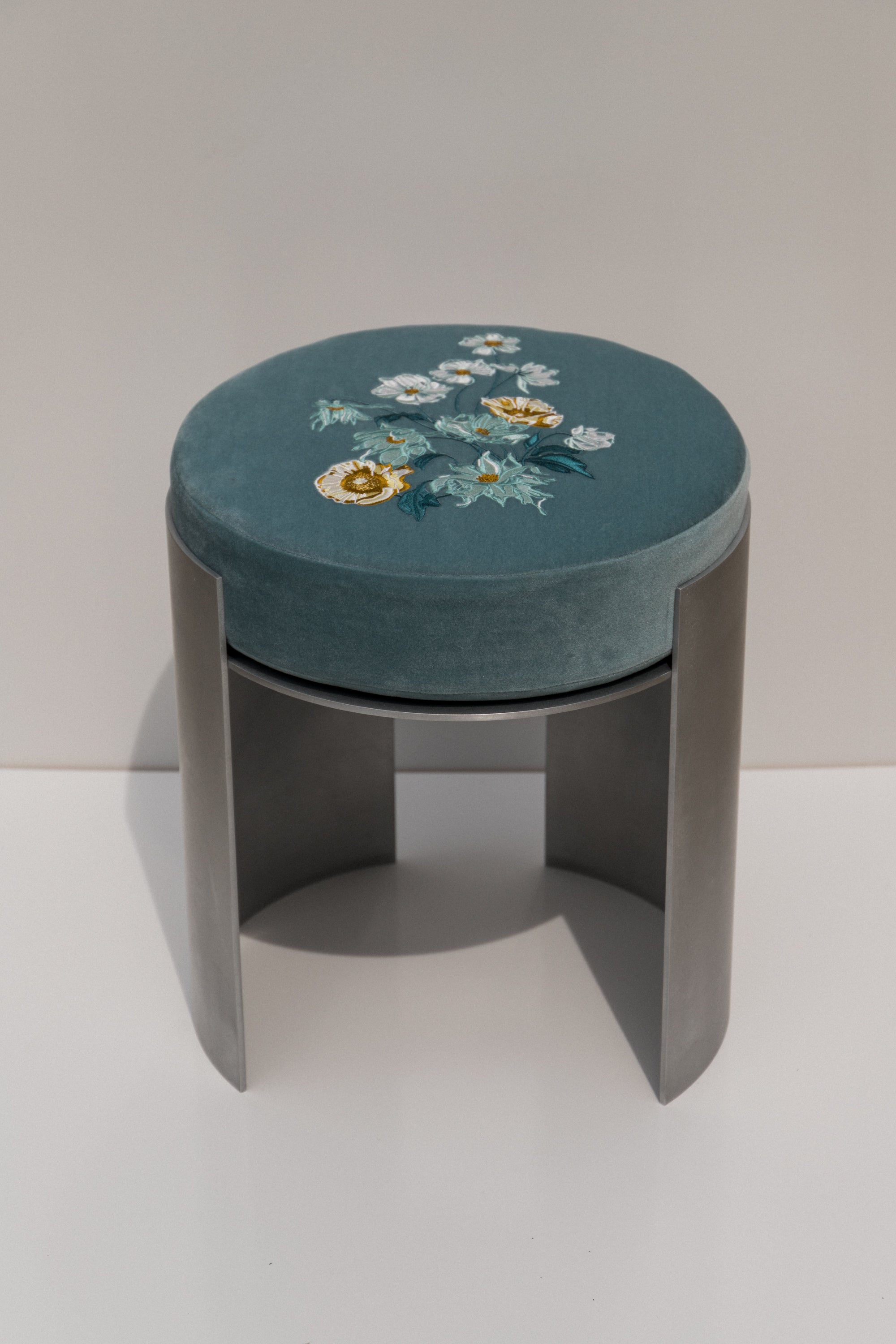 Polly Stool — Pilot Blue