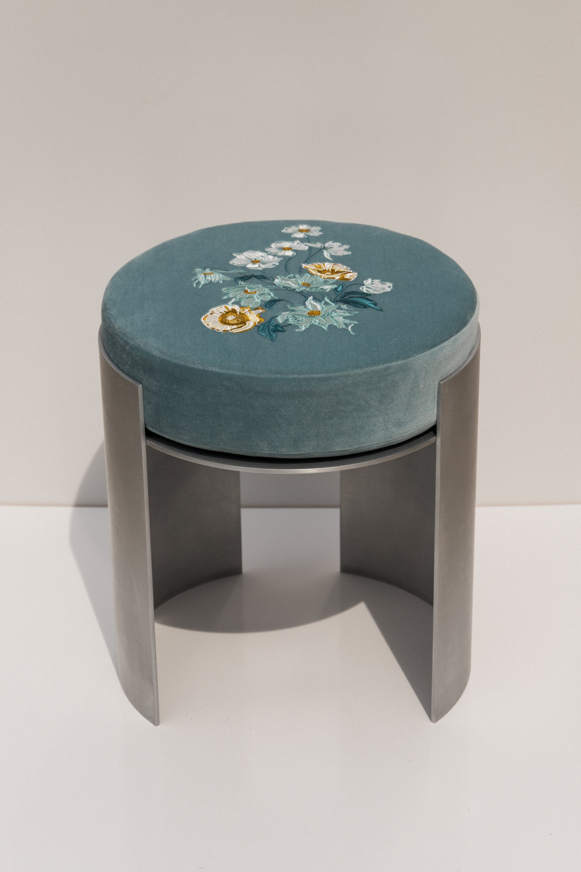 Polly Stool — Pilot Blue