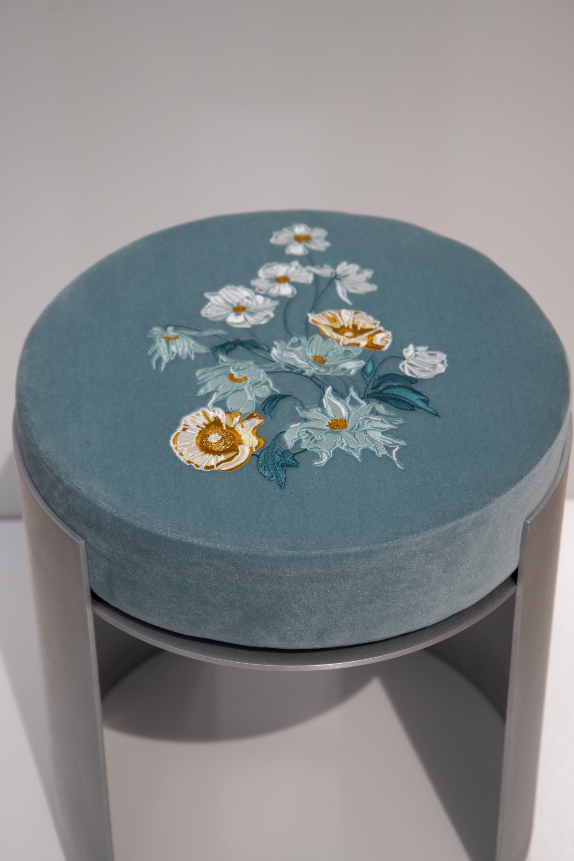 Polly Stool — Pilot Blue