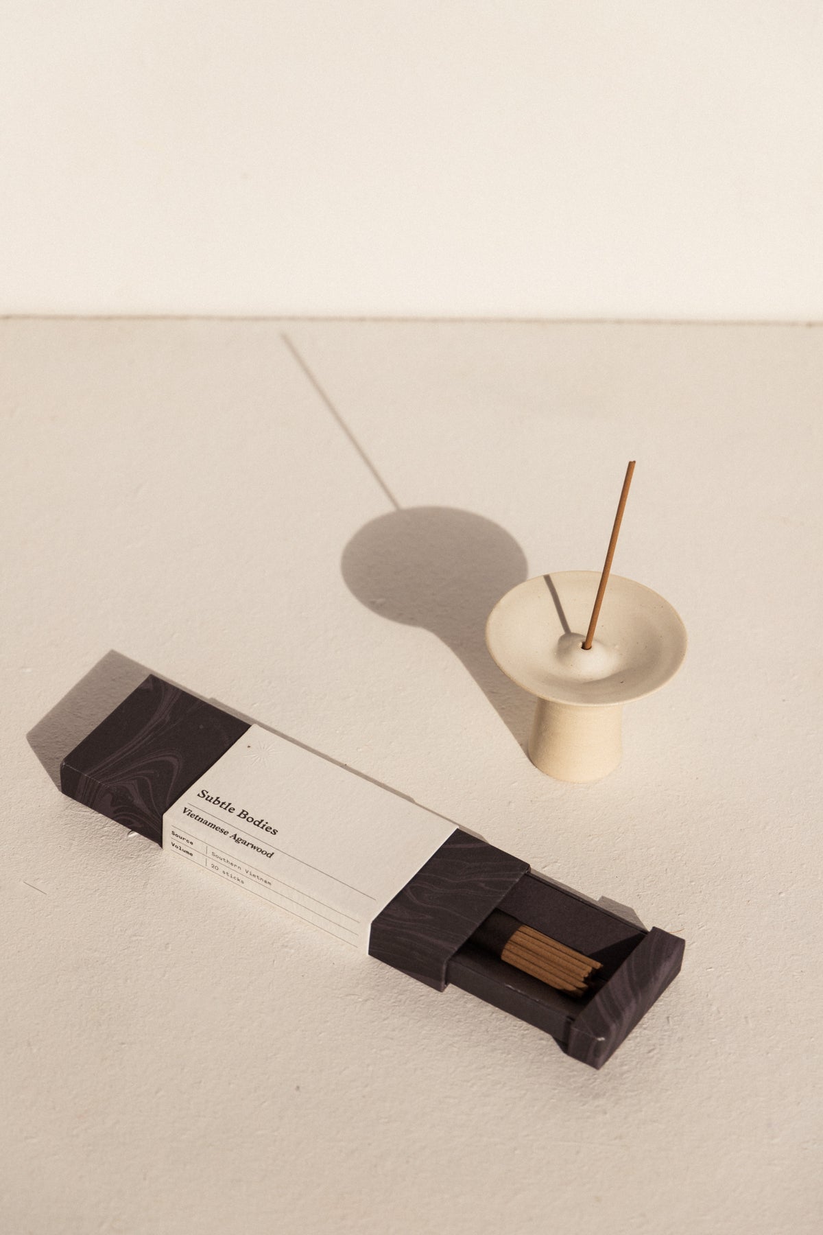 Kura Studio ceramic incense holder on Makers' Mrkt Makers Market Melbourne