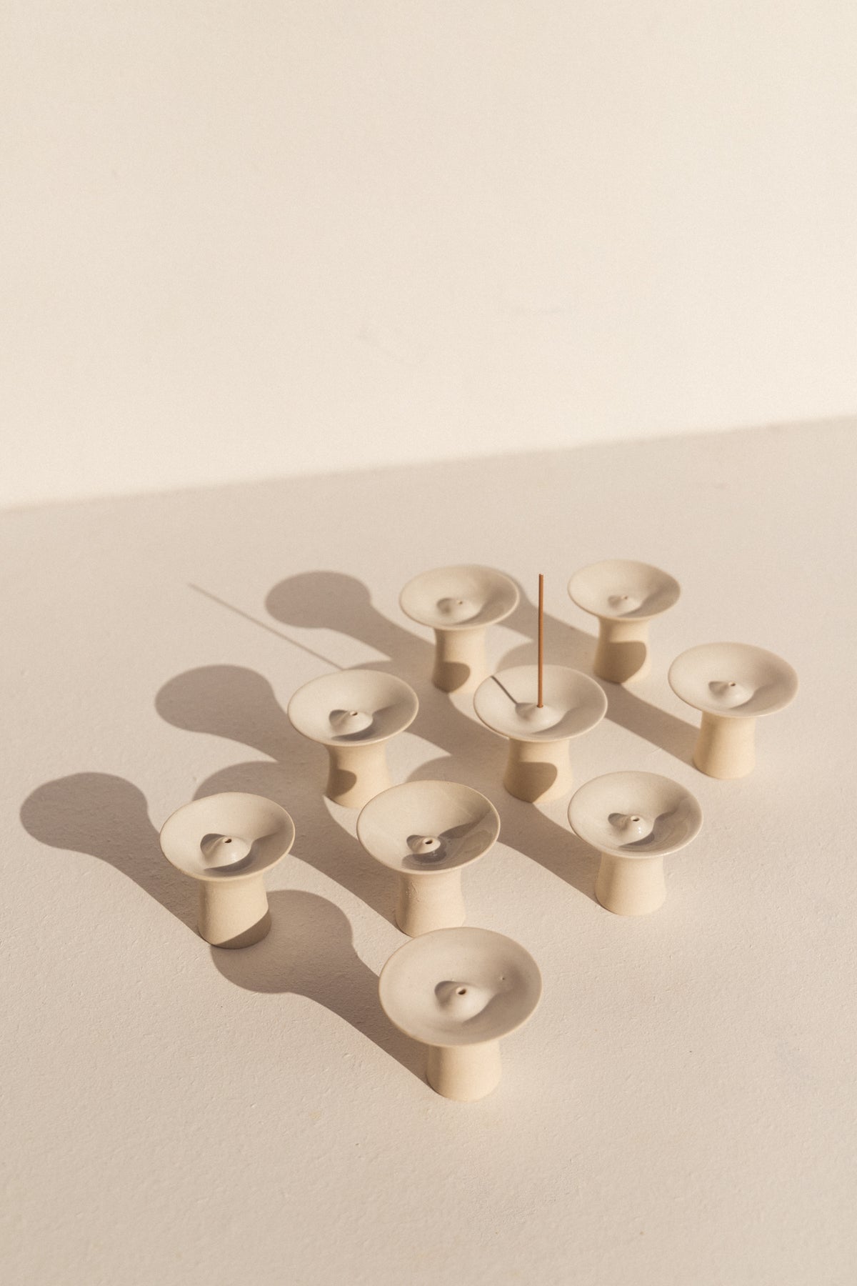 Kura Studio ceramic incense holder on Makers' Mrkt Makers Market Melbourne