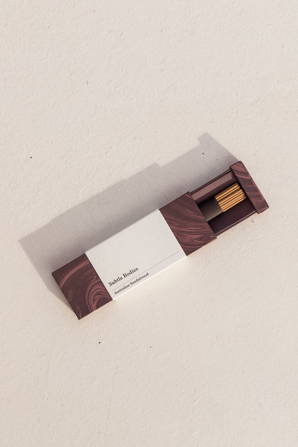 Subtle Bodies Sandalwood incense all natural Makers Mrkt Makers market Melbourne