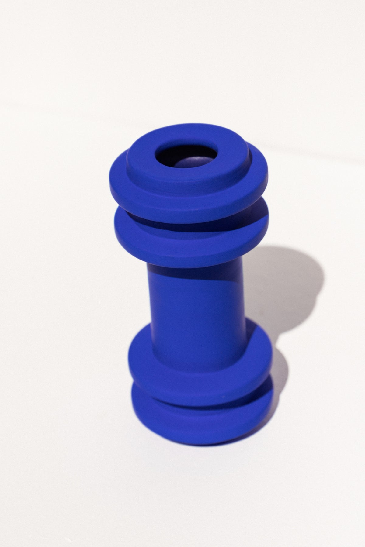 Severj Studio Istanbul Klein Blue Totem 1 ceramic vase on makers' Mrkt Makers Market Melbourne