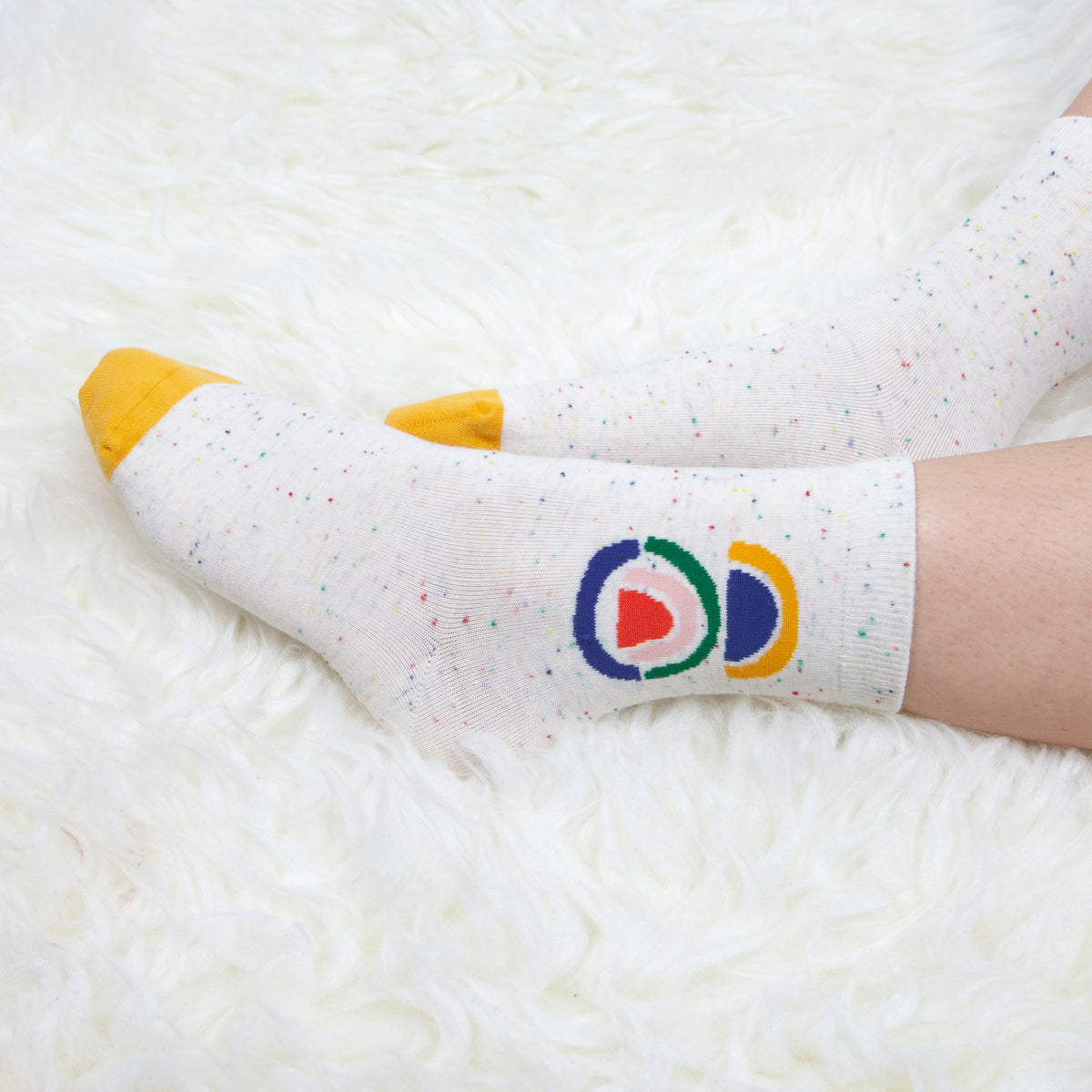 Claire Ritchie Rainbow socks Slowdown Studio Makers Market Makers' Mrkt Melbourne
