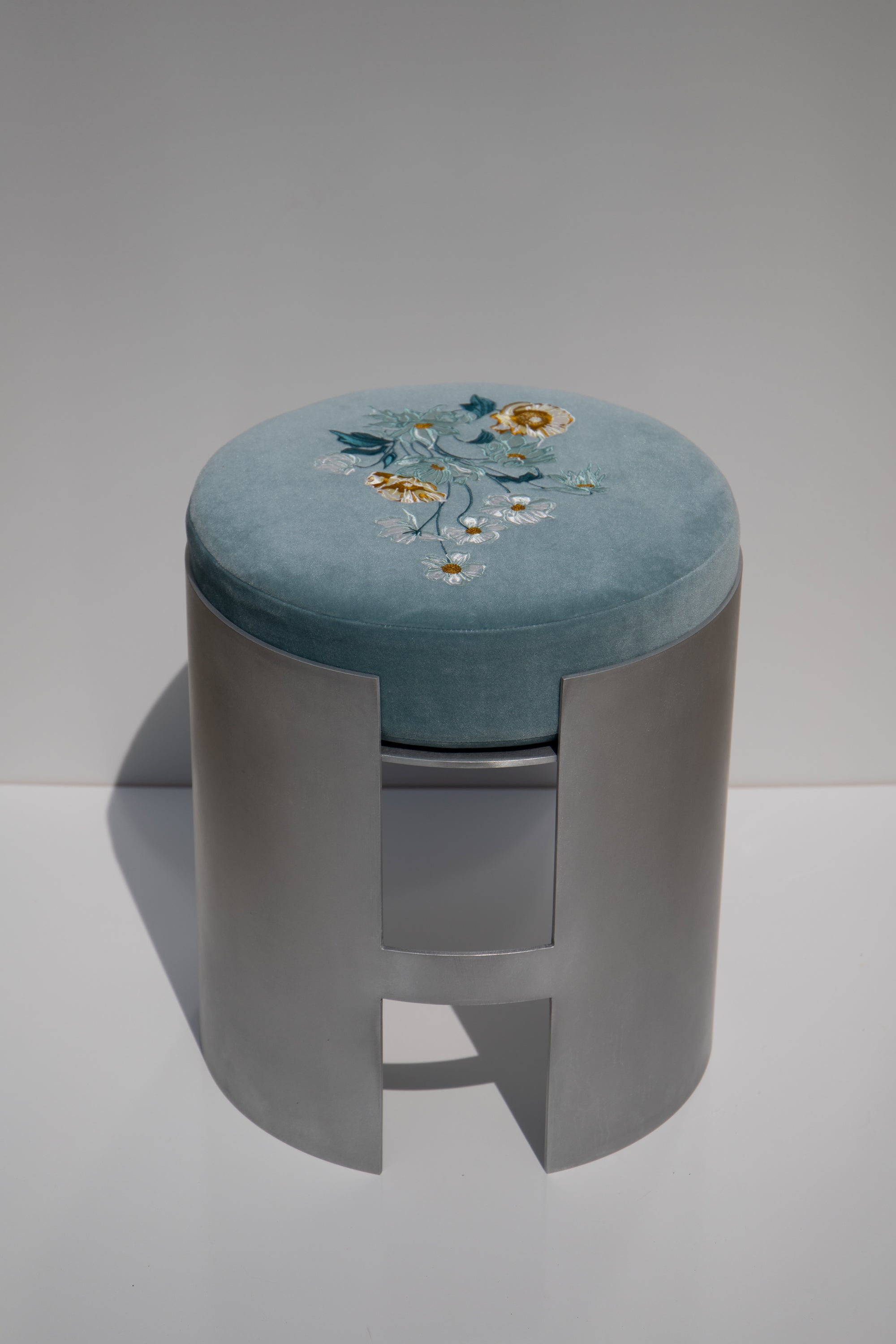 Polly Stool — Pilot Blue