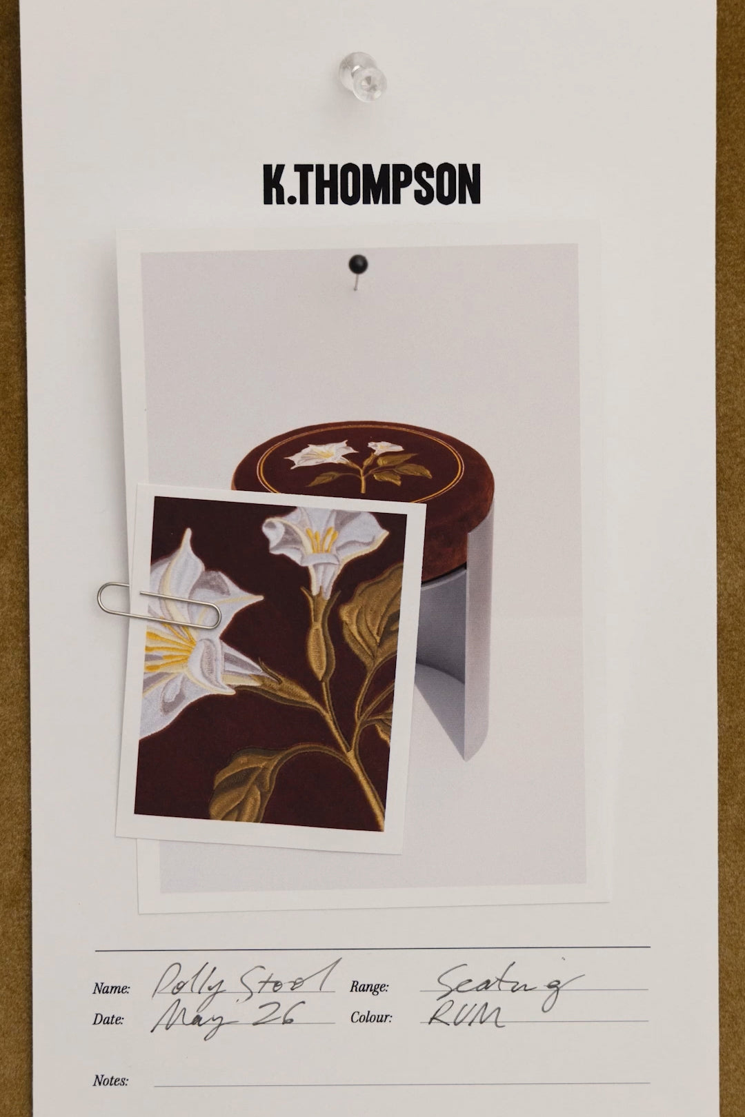 Polly Stool — Rum