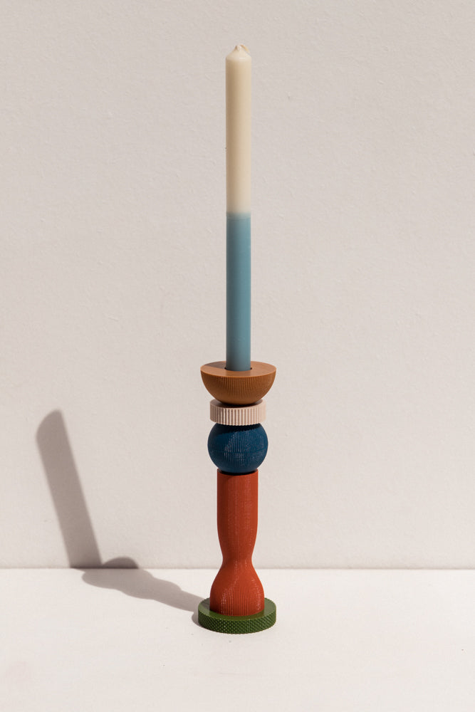 UAU Project ECH 3D printed PLA candle holder on Makers' Mrkt , makers market Melbourne
