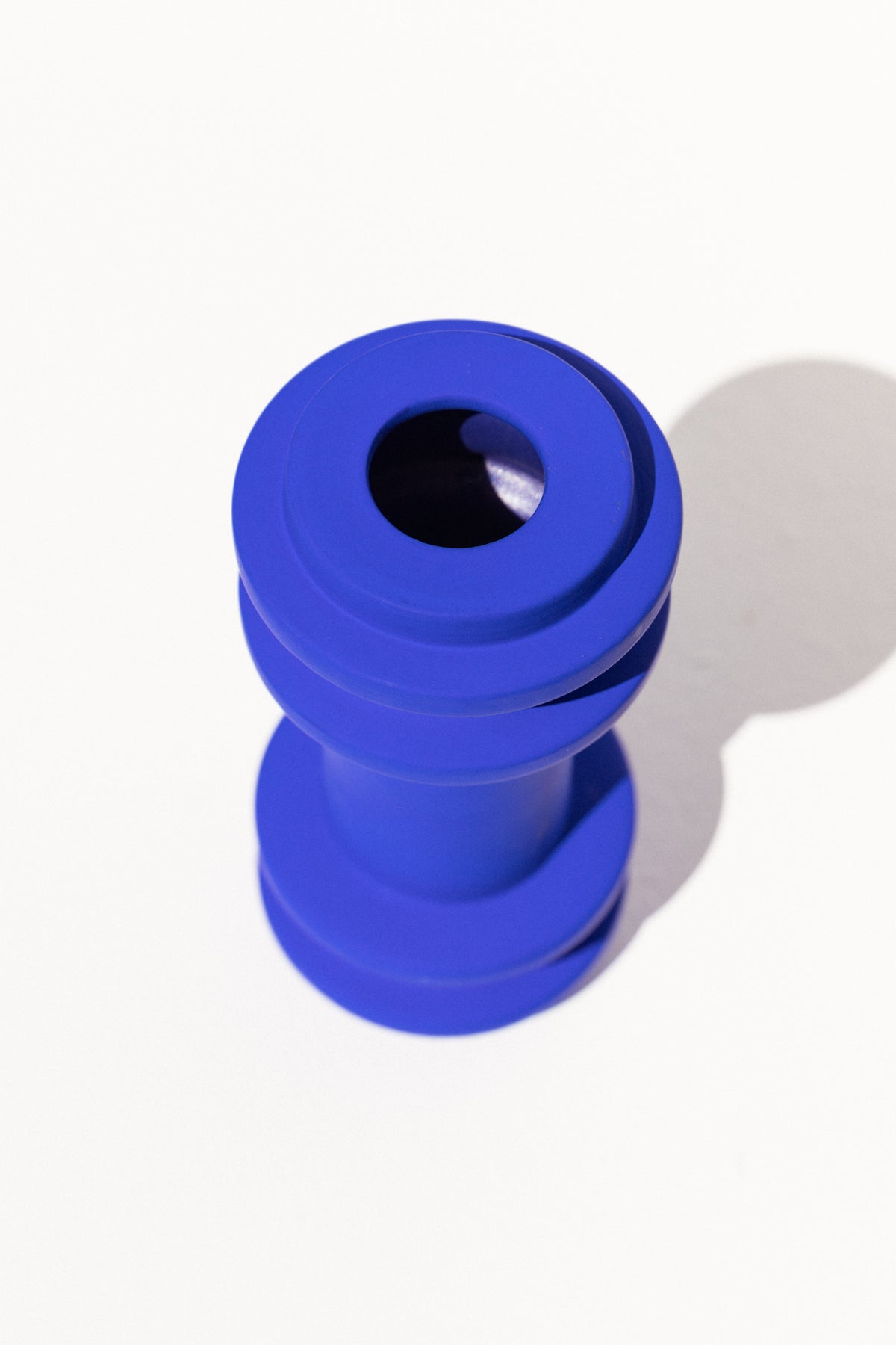 Severj Studio Istanbul Klein Blue Totem 1 ceramic vase on makers' Mrkt Makers Market Melbourne