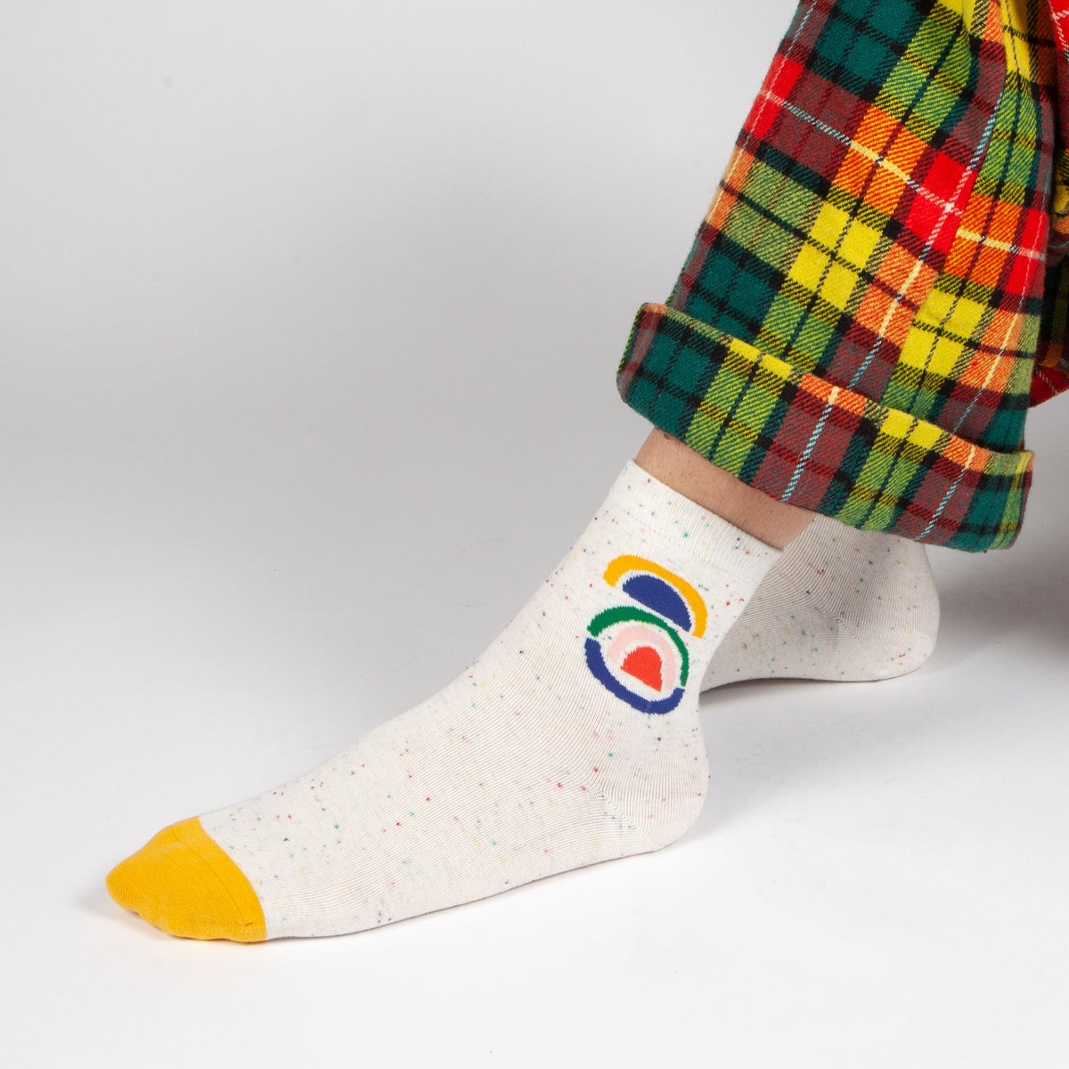Claire Ritchie Rainbow socks Slowdown Studio Makers Market Makers' Mrkt Melbourne